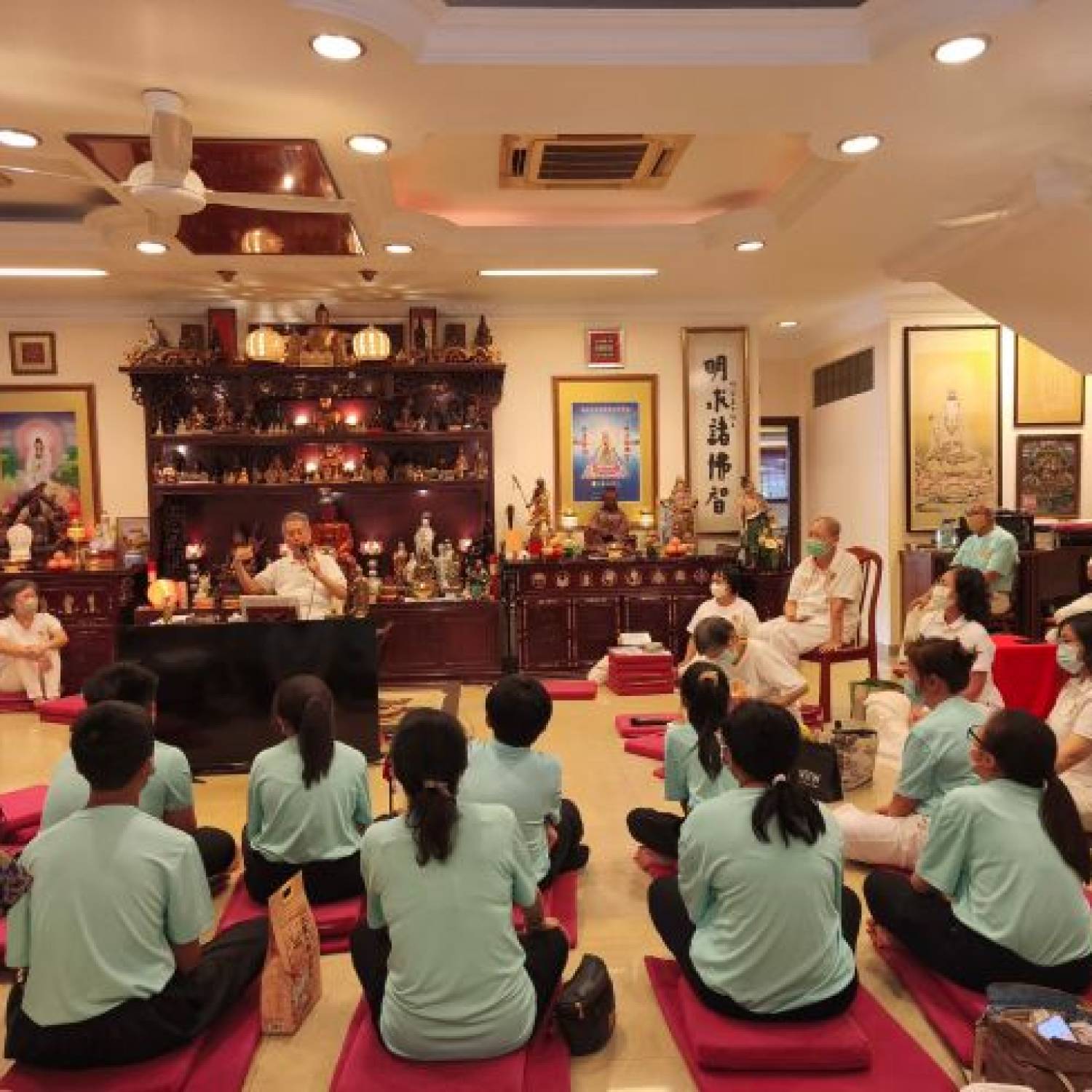 CSP Junior Students: Visited KYCO to pay their respects to Sifu and Simoh