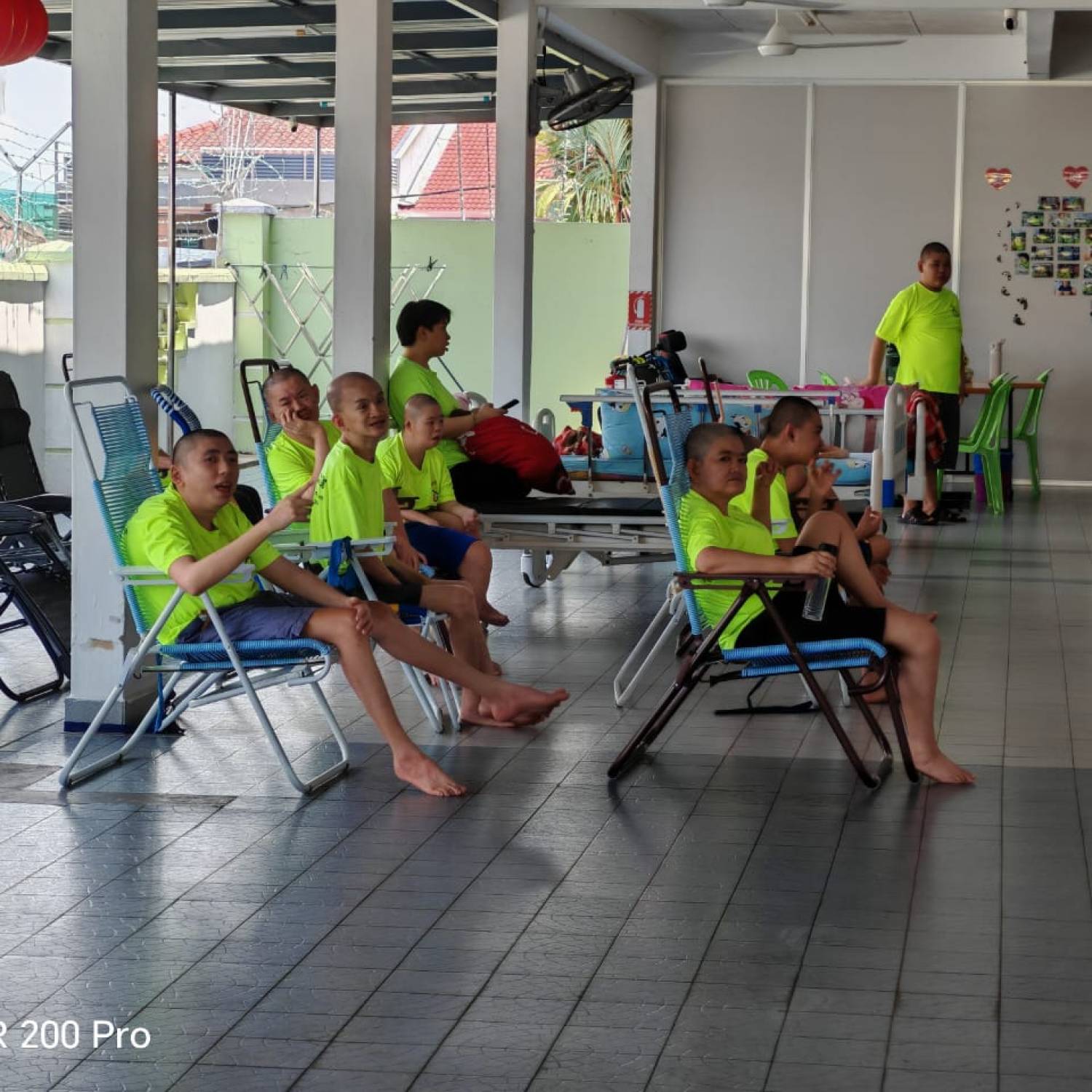 Visits to Children Homes for the Mentally Challenged in JB